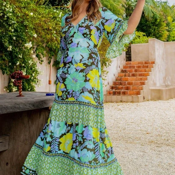 Nine Lives Bazaar Mila Maxi Dress - Picture 2 of 9